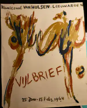 Ernst Vijlbrief - Grafiek expositie verkauft für € 15!