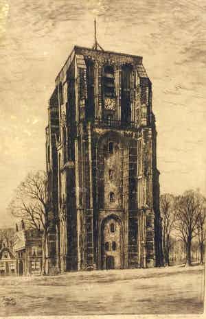 Marius Johannes Janssen - C5156, De Oldehove te Leeuwarden verkocht voor € 50!