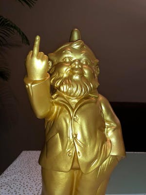 Ottmar Horl - Sponti Activist Gnome Gold kopen? Bied vanaf 50!