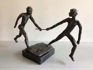 Astrid Veldhuyzen-Koppen - “ De Estafette lopers “ kopen? Bied vanaf 79!