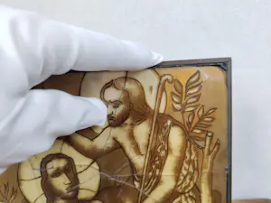 Charles Eyck - Jezus dopen Johannes de Doper kopen? Bied vanaf 75!