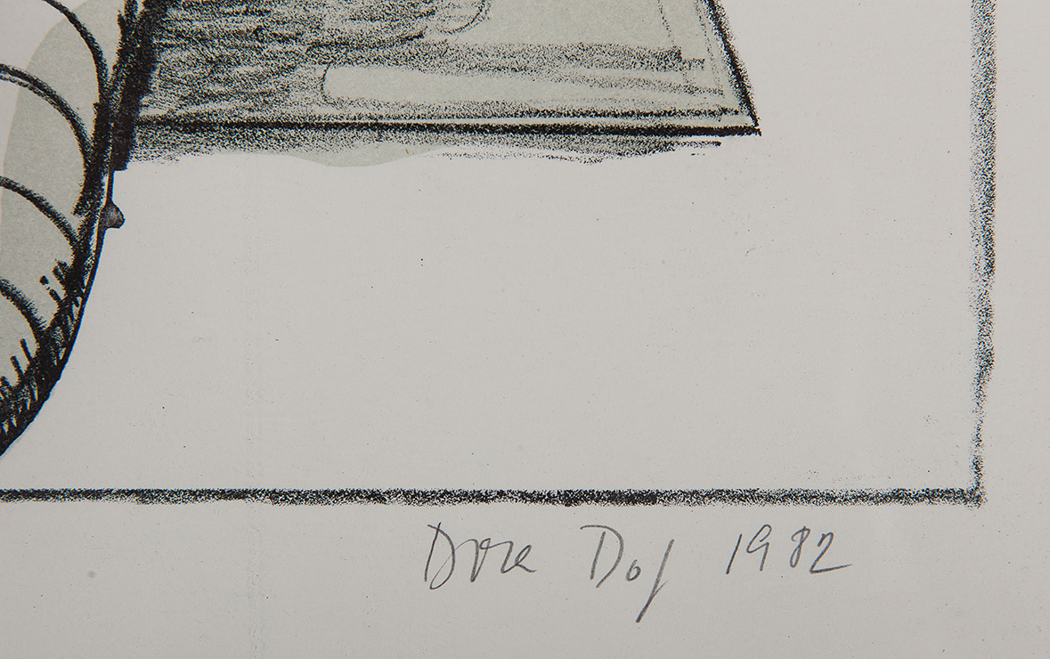 Dora Dolz - Stilleven met vruchten - Litho op papier - Gesigneerd r.o - Oplage 8/75 - Herkom kopen? Bied vanaf 10!