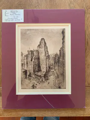 Anton Schutz - DIV stadsgezichten New York heliogravures kopen? Bied vanaf 75!