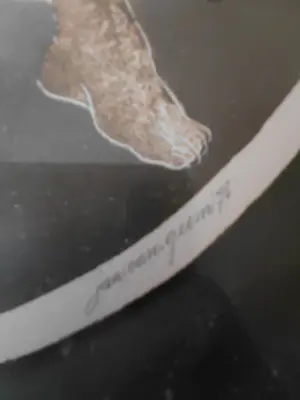 Jan van Geem - Poserende charmante dame kopen? Bied vanaf 20!