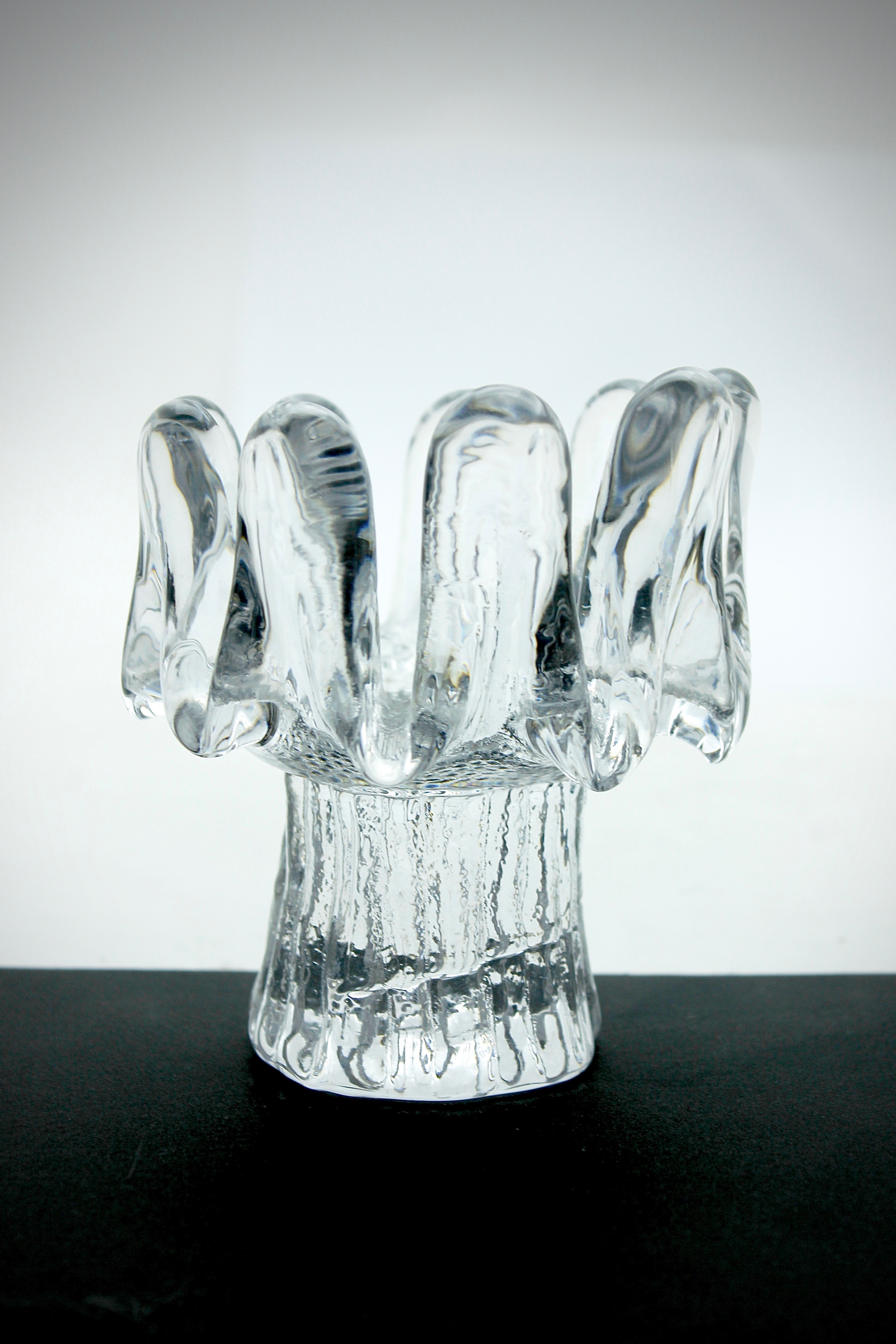 Kosta Boda - Goran Warff 'Sunflower' Kandelaar 1950's - Zweden kopen? Bied vanaf 19!