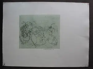 Wout van Heusden - Ets - 1981 kopen? Bied vanaf 55!