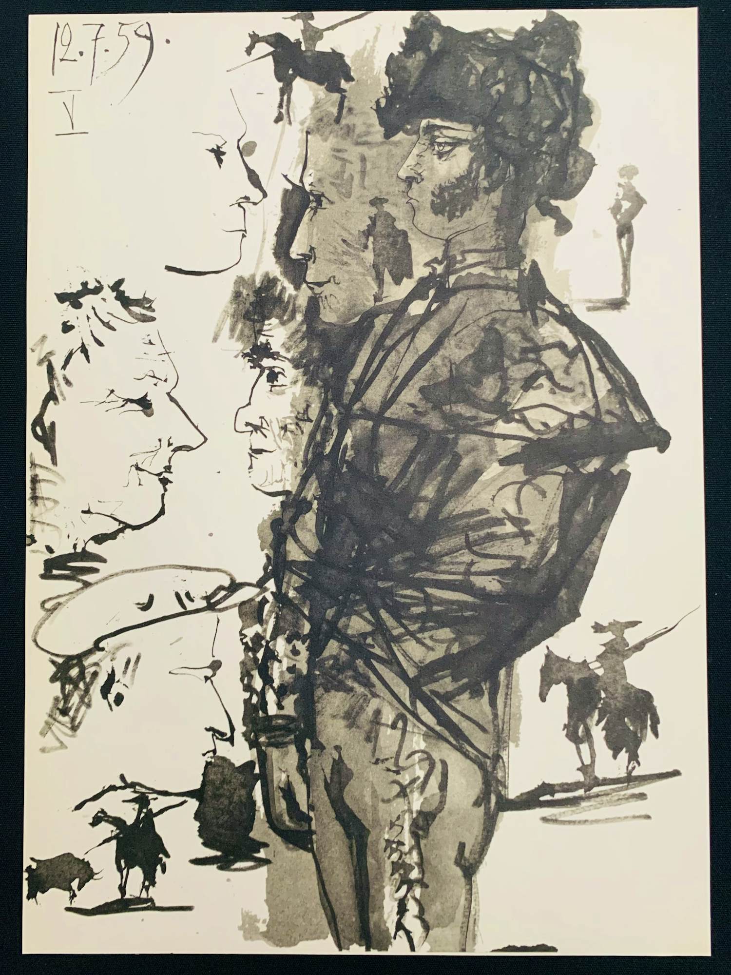 Pablo Picasso - “Toros y Toreros, Bullfighters". kopen? Bied vanaf 40!