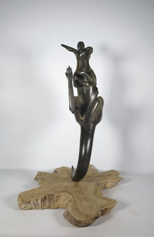 Martin Hogeweg - Brons, Kangoeroe kopen? Bied vanaf 1250!