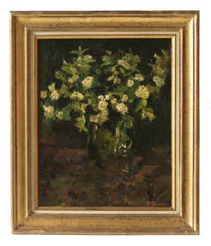 Dirk Roggeveen - bloemstilleven verkocht voor € 40!