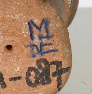 Edu de Meyé - Aardewerken beeldje, Hoedemannetje kopen? Bied vanaf 50!