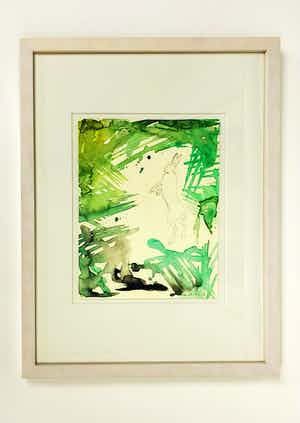 Arno Kramer - uit de serie 100 tekeningen. verkocht voor € 295!
