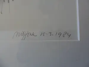 Nic Jonk - Zeefdruk, Vrouw , uit 15-03-1984 kopen? Bied vanaf 35!