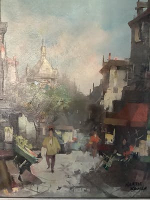 Harry Koolen - Stadsgezicht Parijs kopen? Bied vanaf 75!