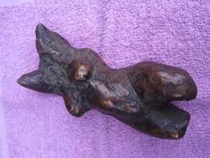 Brons (Onbekend) - Torso van een naakte vrouw verkocht voor € 120!