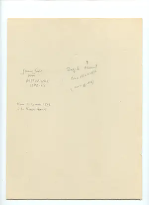 Edouard Duyck - Menukaart 20 mei 1893 voor "Maison Hantée" kopen? Bied vanaf 1!
