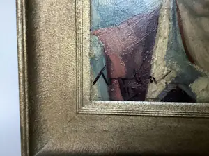 Onbekend - Portret - olieverf op paneel kopen? Bied vanaf 135!