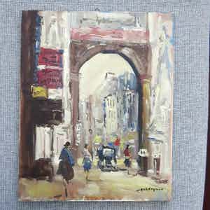 Jan Kelderman - Rue Saint Denis Paris verkocht voor € 70!