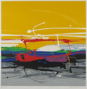 Frank Lejeune - Zeefdruk, Day- Ingelijst kopen? Bied vanaf 60!