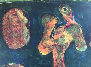 Reidar Magnus - Originele kleurenlitho - 1966 - Gesigneerd - 1/20 kopen? Bied vanaf 95!