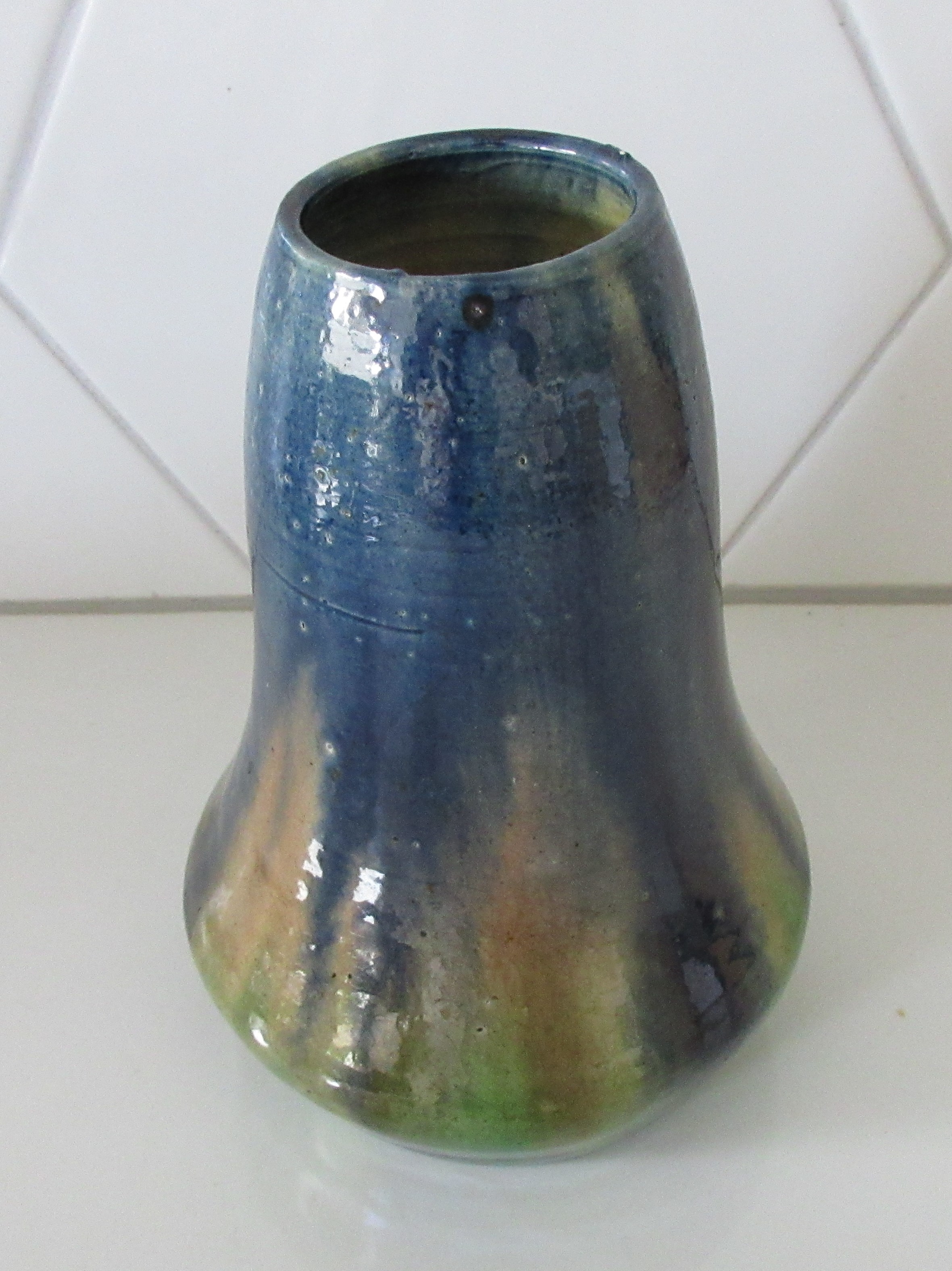 Niet of onleesbaar gesigneerd - Art nouveau Majolica vaas kopen? Bied vanaf 1!