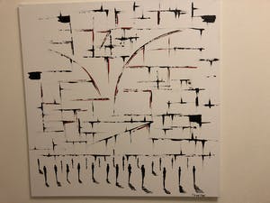 Filip ŁOZIŃSKI - Abstract figuren kopen? Bied vanaf 145!