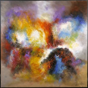 Twan van de Ven - Acryl op doek, Rumours (Groot) kopen? Bied vanaf 250!