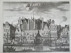Caspar Commelin - Amsterdam, Nieuwezijds Kapel - C Commelin - 1693 kopen? Bied vanaf 50!
