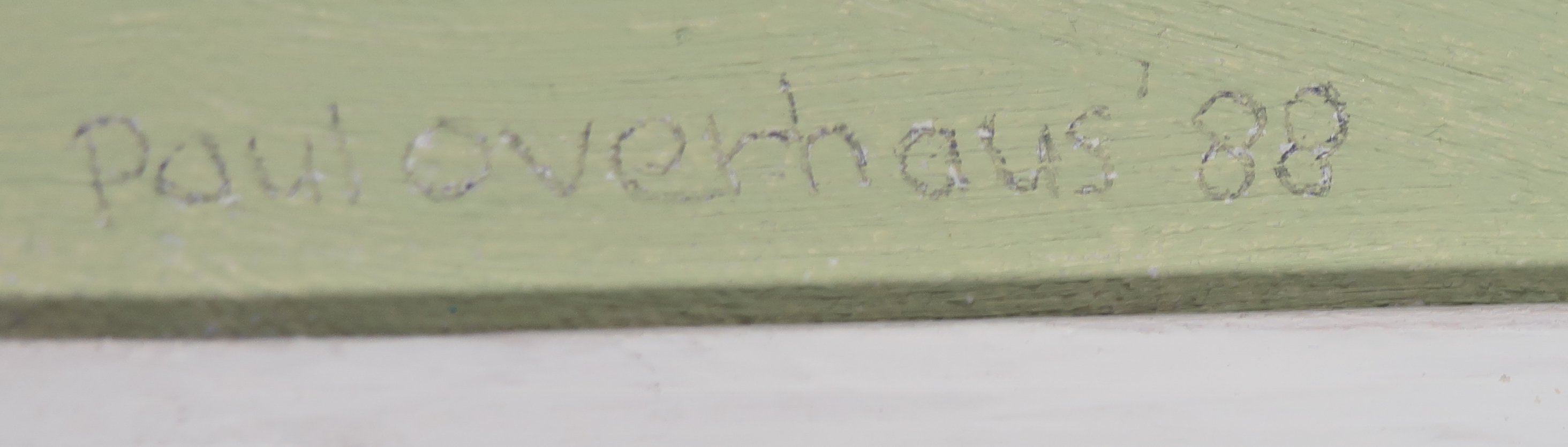 Paul Overhaus - Olieverf op doek, Wolken - Ingelijst kopen? Bied vanaf 100!