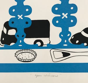 Ton Klop - Kleurenzeefdruk - 1969 - 24/50 - Gesigneerd kopen? Bied vanaf 55!
