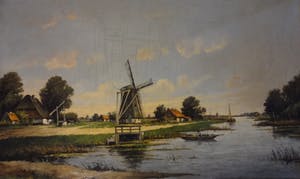 K. Schilderspel - Boerderij aan water kopen? Bied vanaf 1!