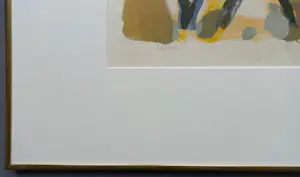 Bram van Velde - ingelijste gesigneerde kleuren litho - MP235 - 1976 kopen? Bied vanaf 395!