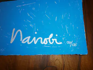 Peter Klashorst - Zeefdruk, Nairobi kopen? Bied vanaf 70!