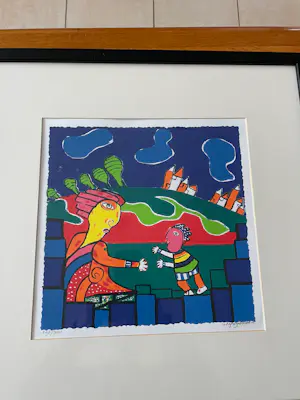 Maartje Wijngaarden - Prachtige ingelijste zeefdruk kopen? Bied vanaf 25!