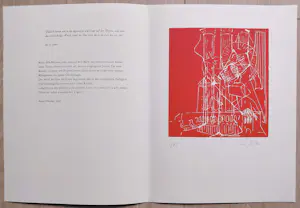 Uwe Poth - Italienische Reise, complete cassette met 12 handgesigneerde linosnedes kopen? Bied vanaf 495!