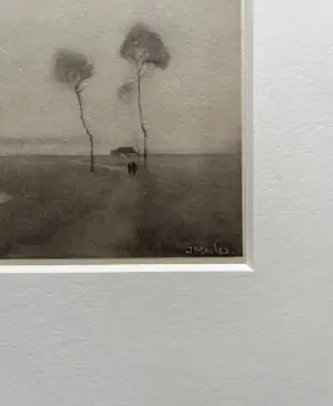 Jan Mankes - Originele Heliogravure Waterlandschap 1923 kopen? Bied vanaf 175!