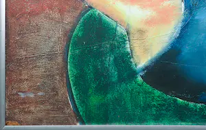 John Lie a Fo - Gemengde techniek op paneel, Haringeters - Ingelijst (Groot) kopen? Bied vanaf 350!