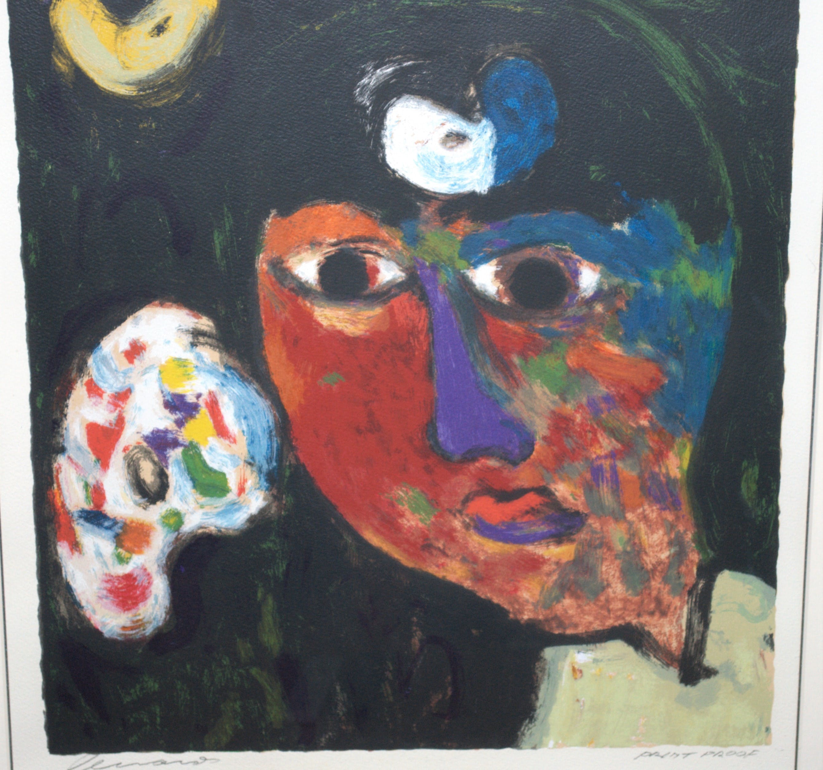 Eugene Brands - zeefdruk, print proof (proefdruk) verkocht voor € 250!