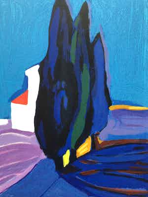 Amos Yaskil - ohne Titel verkocht voor € 100!