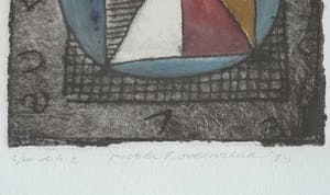 Michel van Overbeeke - Ets - Ingelijst kopen? Bied vanaf 75!