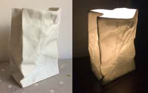 Sompex - Tafellamp Paperbag verkocht voor € 50!