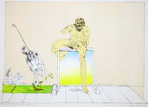 Pat Andrea - Litho, Zomeravondtraining verkocht voor € 40!