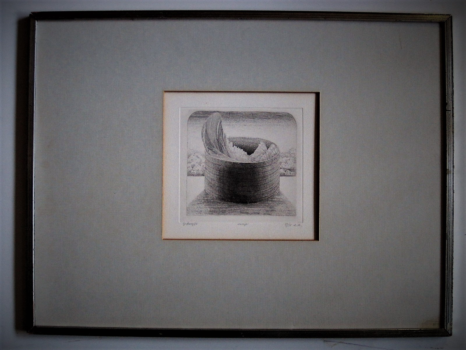 Gerard van Rooy - Fraai verstild werk van meestergraficus - lid van "de Luis"  kopen? Bied vanaf 1!