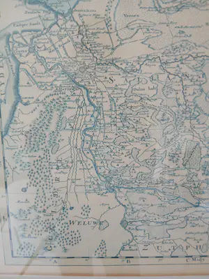 Alexis Hubert Jaillot - Litho - Kaart van Overijssel/Salland-Twente en Drenthe kopen? Bied vanaf 50!