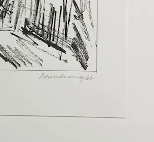 Jan Schoonhoven - Bijzonder ingelijste zeefdruk, gesigneerd + Art Book : ZERO 4321 ! kopen? Bied vanaf 450!