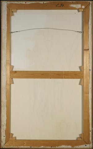 Will Landman - Olieverf op doek, Zittend figuur - Ingelijst kopen? Bied vanaf 1!