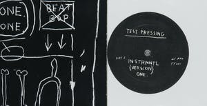 Jean-Michel Basquiat - Rammellzee, K-Rob: Beat Bop - White vinyl pressing - Ingelijst kopen? Bied vanaf 1!