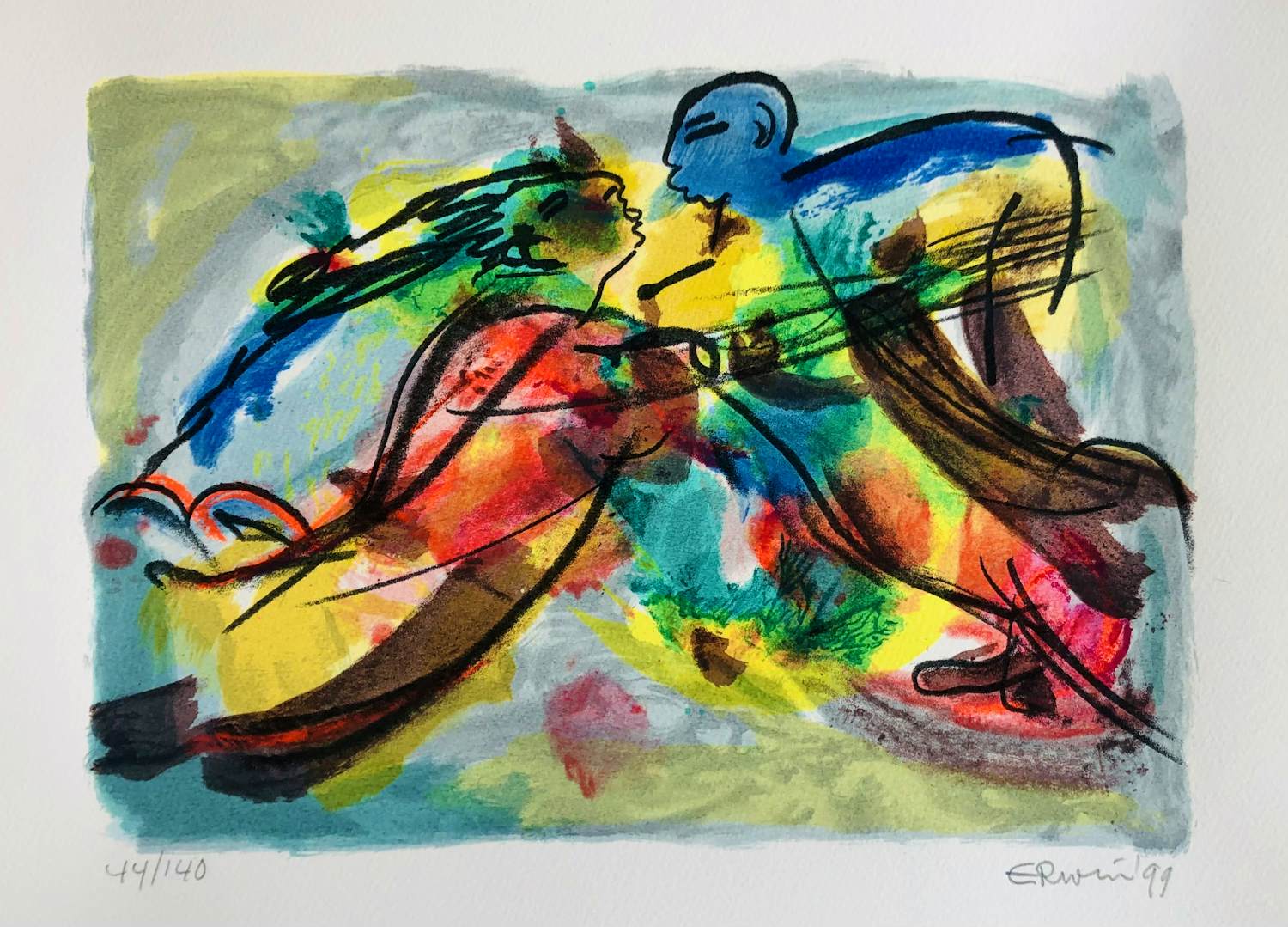 Erwin de Vries - Liefdes koppel I verkocht voor € 75!