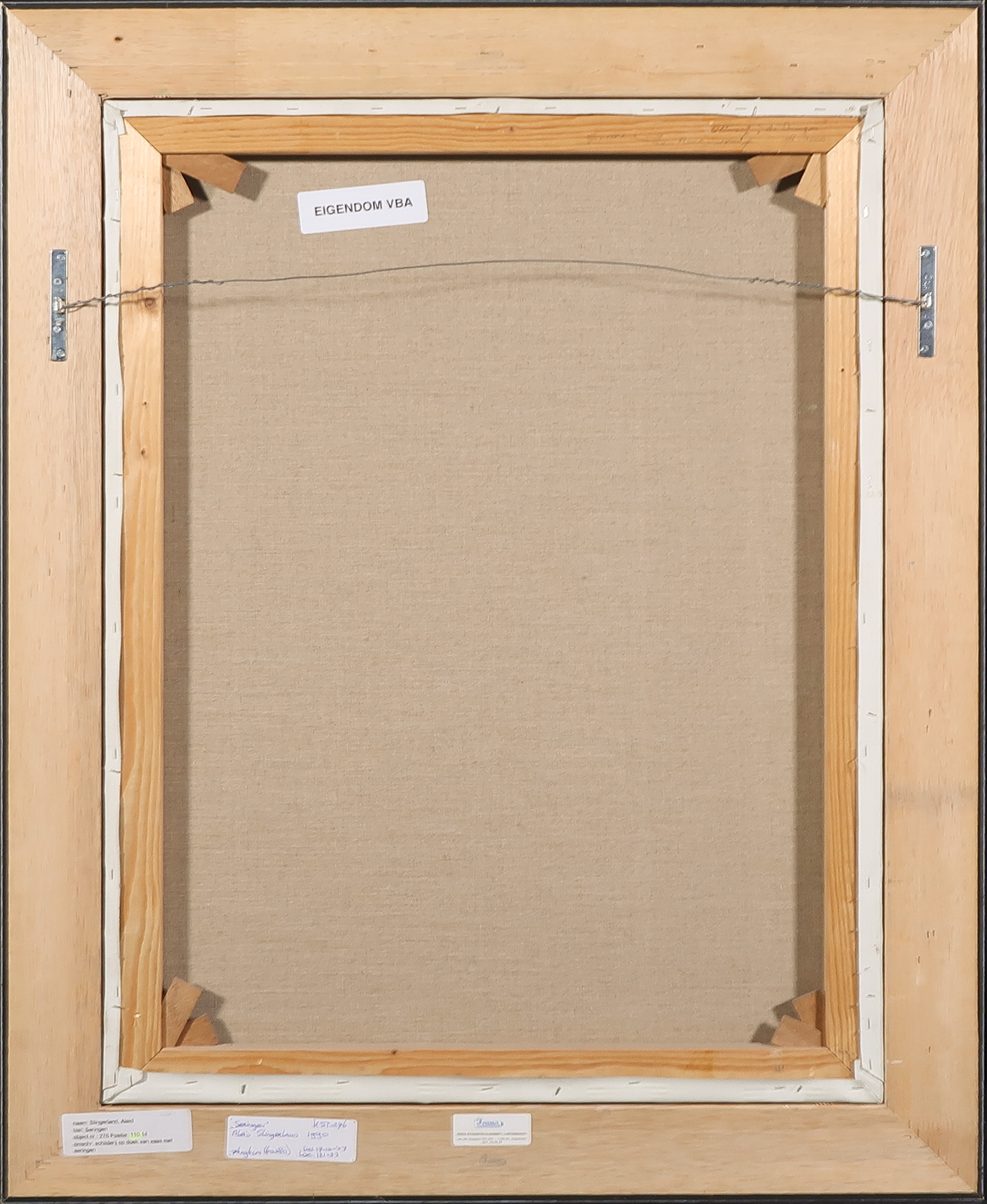 Aleid Slingerland - Olieverf op doek, De seringen - Ingelijst kopen? Bied vanaf 150!