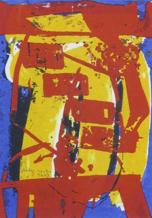 Arty Grimm - Zeefdruk, Zonder titel kopen? Bied vanaf 35!