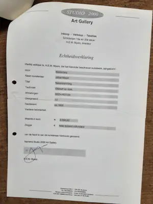 Johan Meijer - Nevelstemming kopen? Bied vanaf 200!